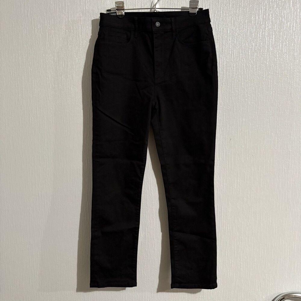 Joes Jeans High Rise Straight Ankle Black New With Tags Womens 27